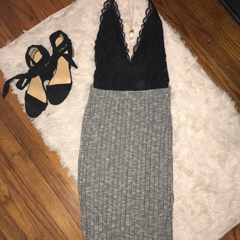 Long Pleated Skirt with Slits